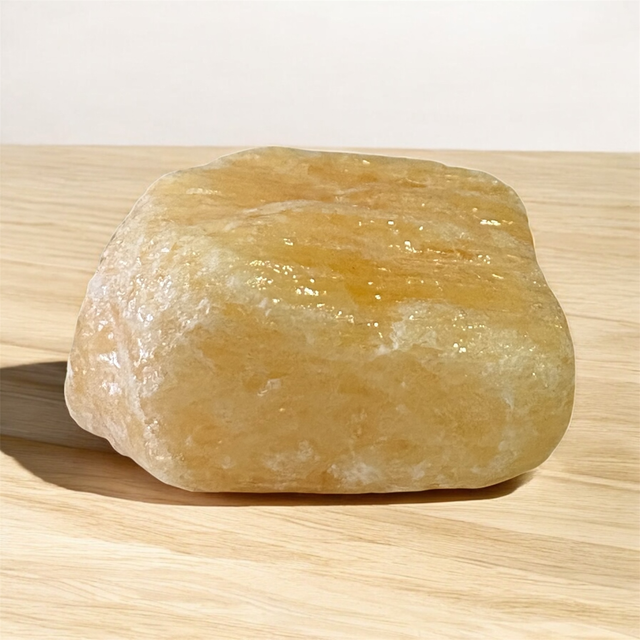 Calcite jaune brut 