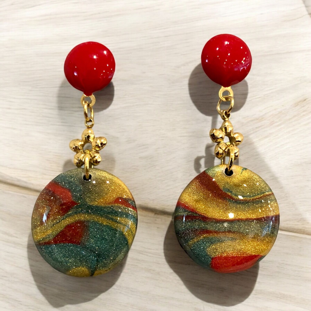 SACHA PETITES FLEURS ROUGE/OR