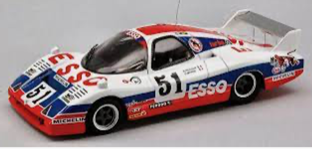 WM Peugeot P79 Le Mans 1979 #51 Bizarre 1:43