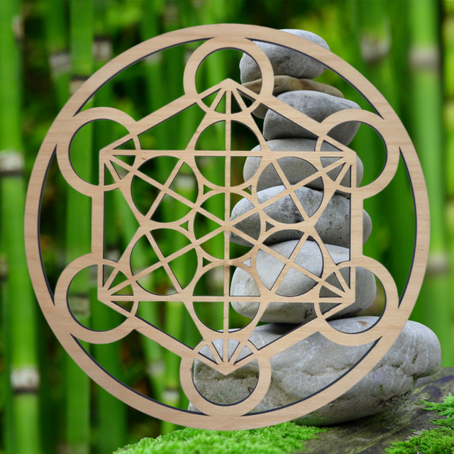 Métatron cerclé découpé