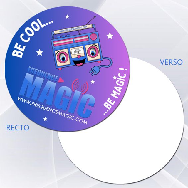 STICKER BE COOL BE MAGIC