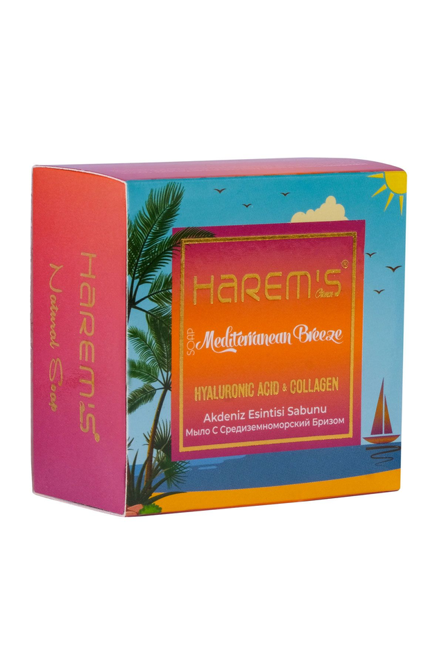 HAREM'S 120g Mydło z Kwasem Hialuronowym & Kolagenem ALOE VERA (1)