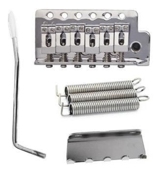 Ponte tremolo para guitarra Stratocaster BT07 CR cód. 496