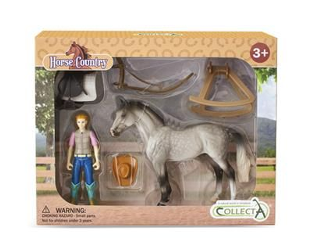 Collecta 84245 Cavalière Amateur Et Accessoires