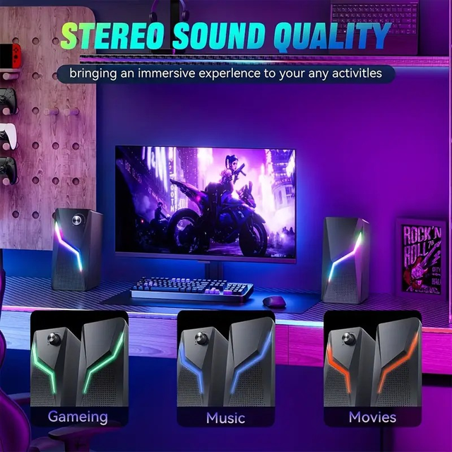 RGB Premium Computer Speakers