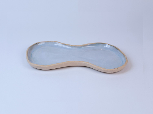 Mesa Plate / Cream Clay / Sula