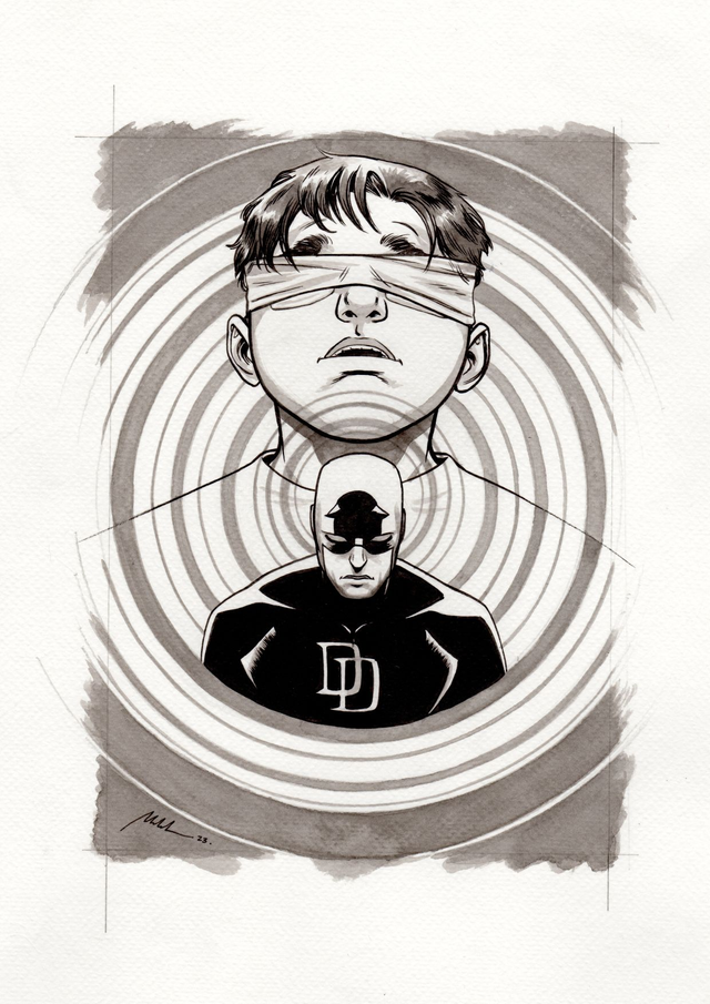 2023 - Murdocktober 20 - Sacrifice - ORIGINAL, A5 (5.8x8.3)