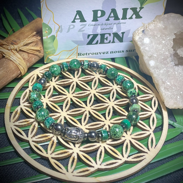 ANTI - FATIGUE, Jaspe Impérial Vert