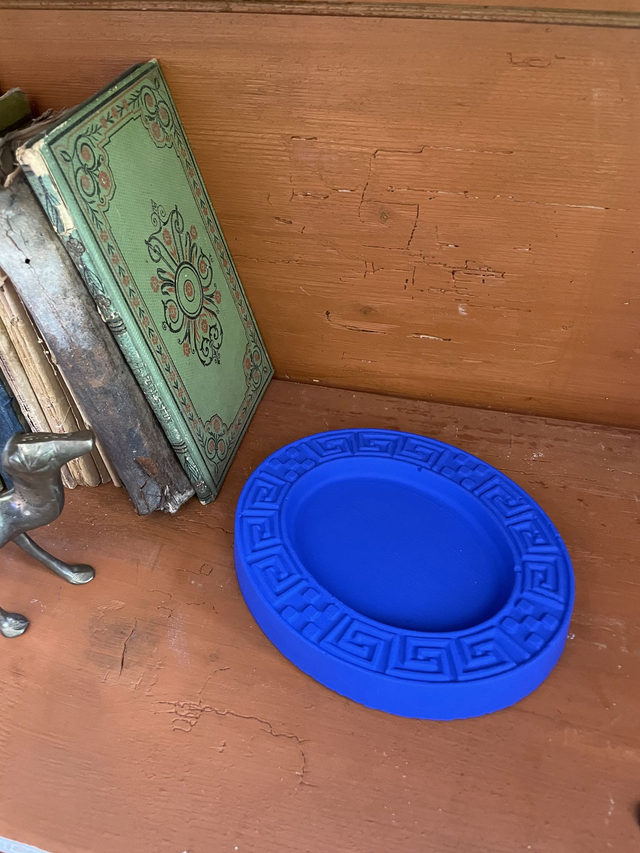 Vide-poche frise grecque monochrome