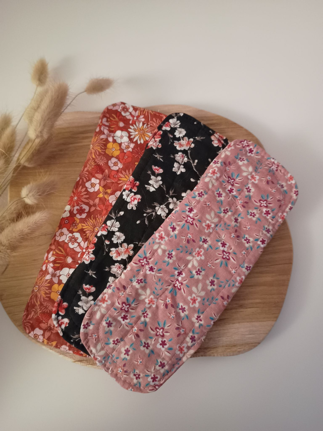 Pack découverte - 3 Serviettes hygiéniques lavables  