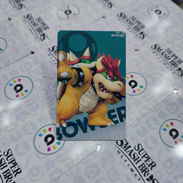 Tarjeta Amiibo Bowser / Smash Bros