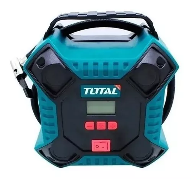 Compresor De Aire Para Auto 160psi 12v Total Color Turquesa (1)