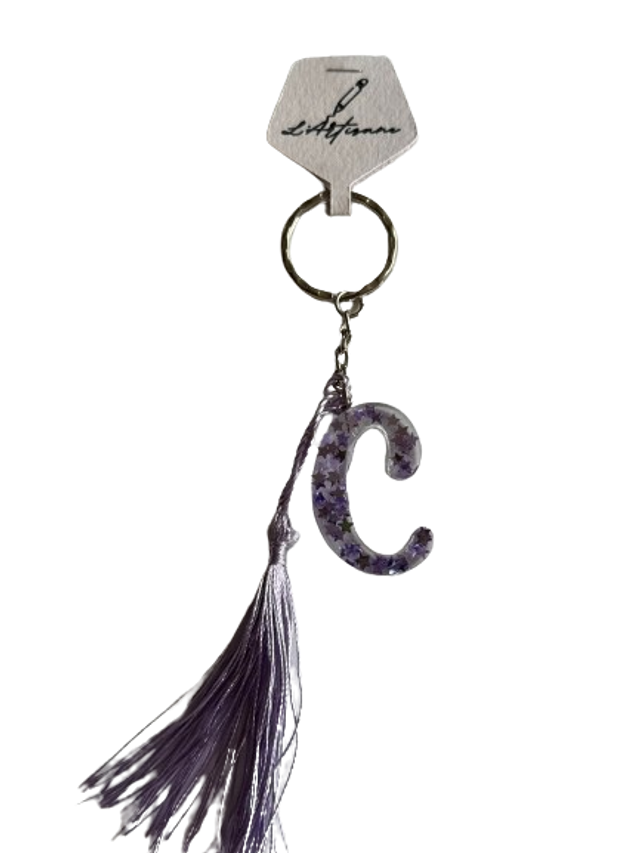 Porte clé lettre C