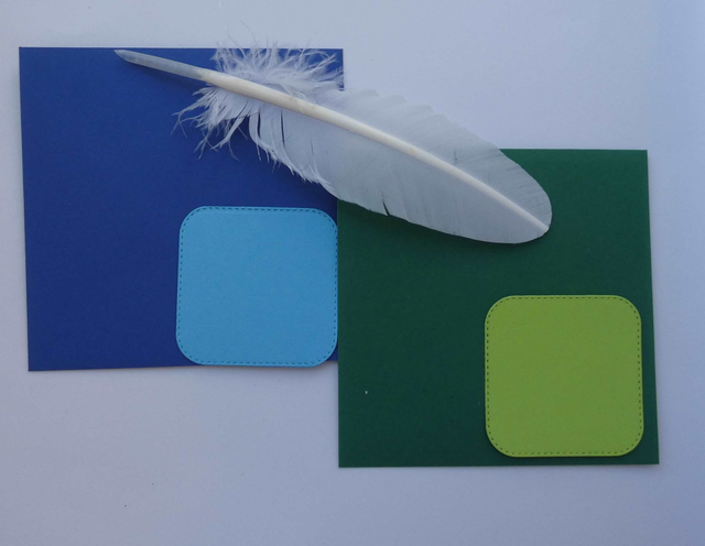 Bonne année en bleu foncé