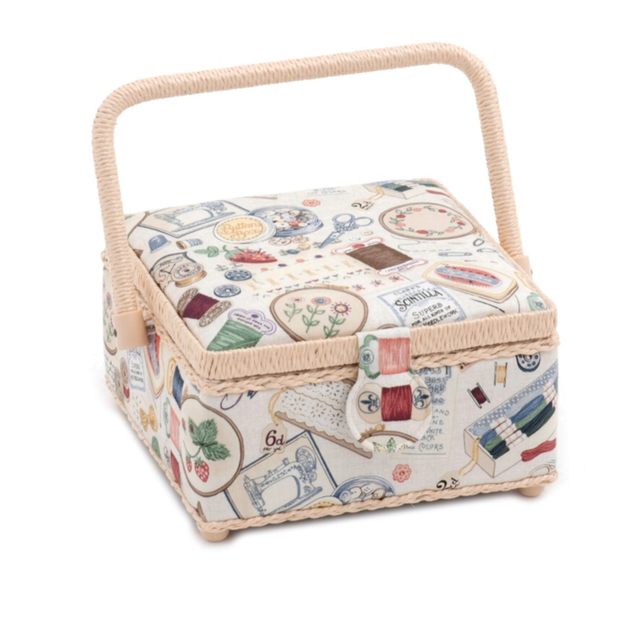 Sewing Box (S): Square: Sewing Notions