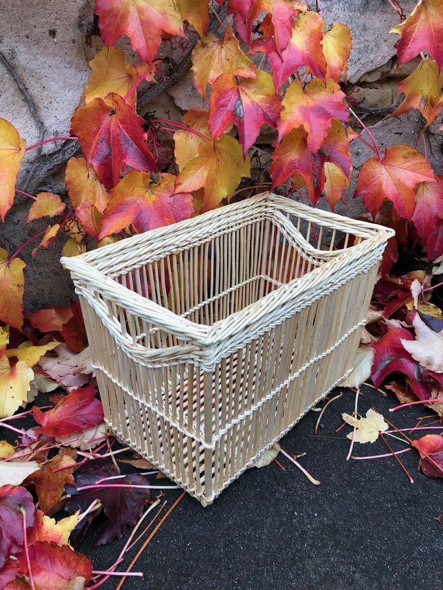 Panière à linge rectangulaire