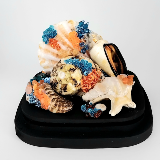 Sirènea Turquoise et orange