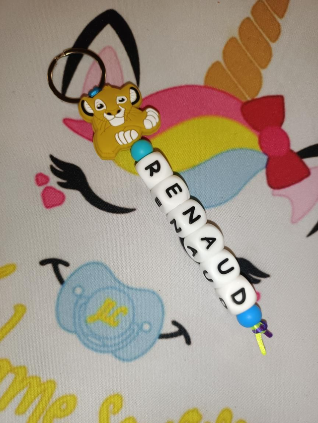 Porte clés 1 branche Sim