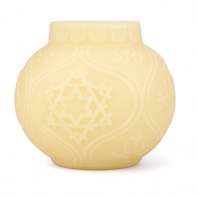 Snowflake 3 Bauble Scented Candle 