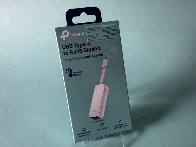 USB-C to RJ45 Ethernet Adapter