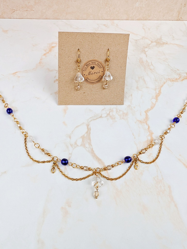 Boucles Fleurs de Glace