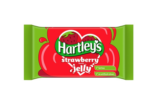 Hartley's Strawberry Flavour Jelly 135g