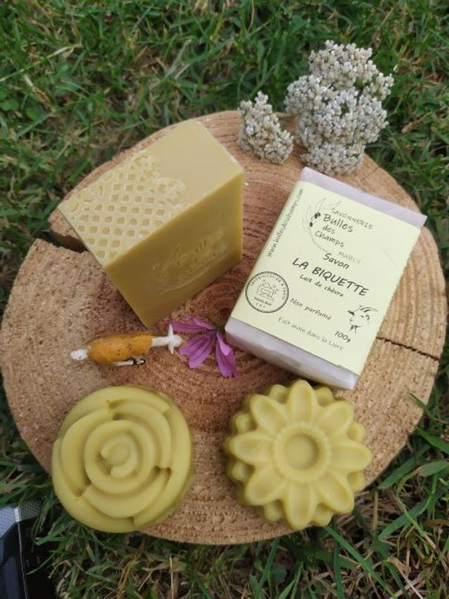 Savon surgras saponifié à froid,  &quot;La Biquette&quot;