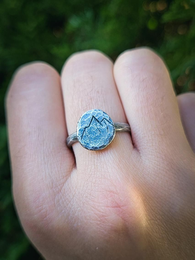 Duo Montagne pendentif + bague