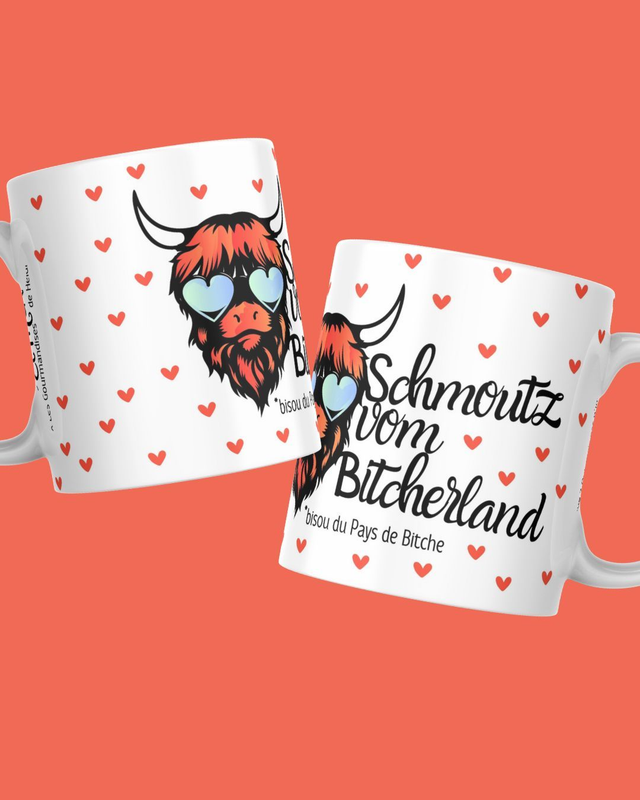Mug Schmoutz vom Bitcherland 🐮🧡
