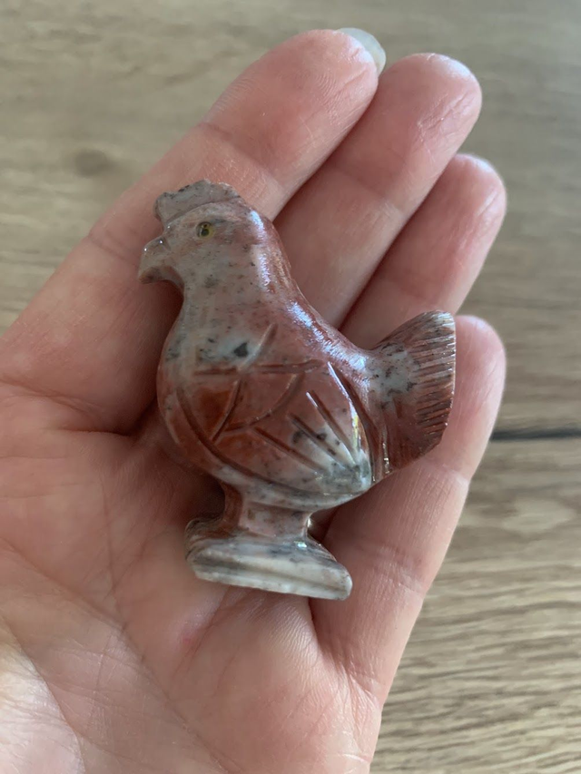 Poule Stéatite