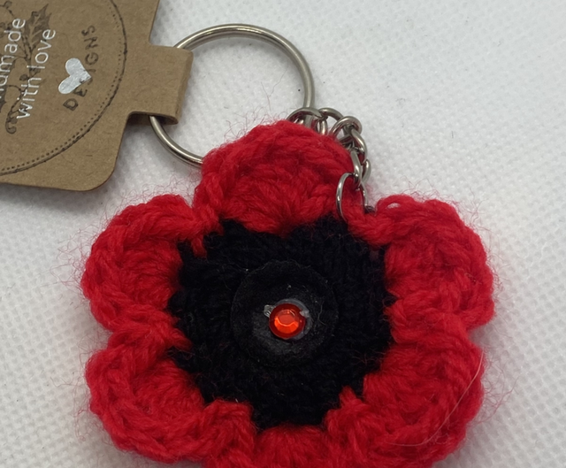 Poppy Keychain 