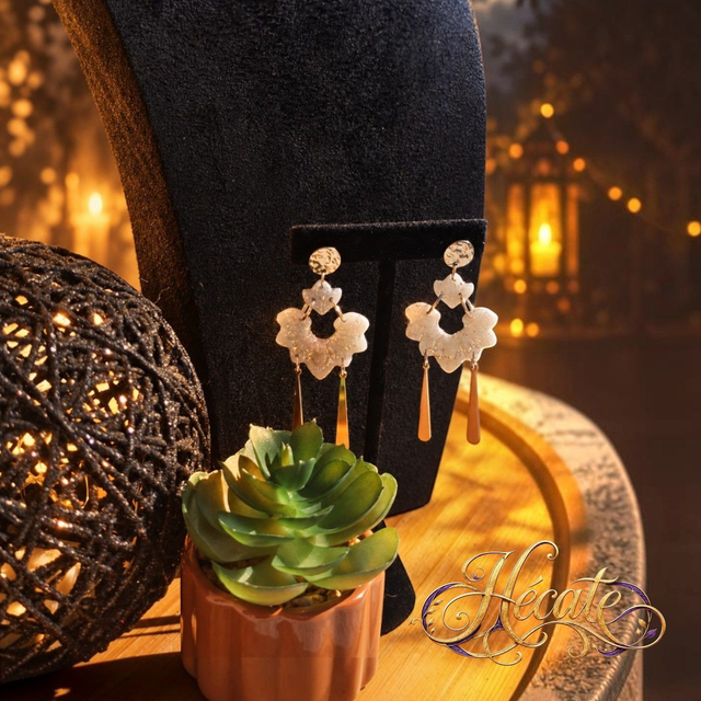 Boucles d'oreilles Eclat Lunaire
