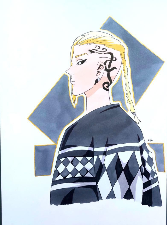 Print Tokyo Revengers - Draken 