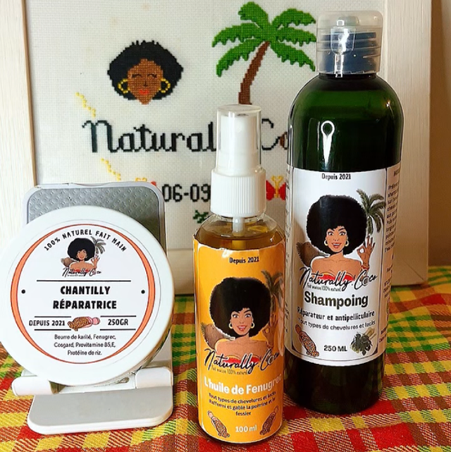 Kit soin cheveux Fenugrec 