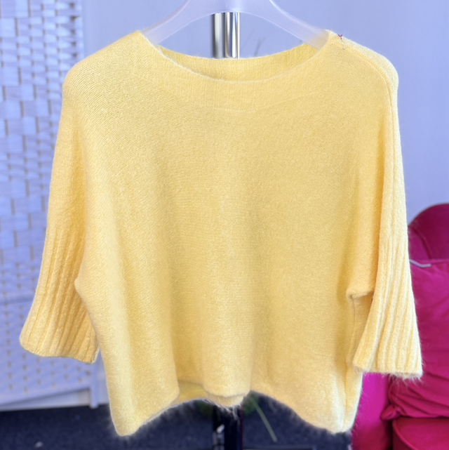 PU9 Pullover Baby gelb AA ca.67 L ca.55