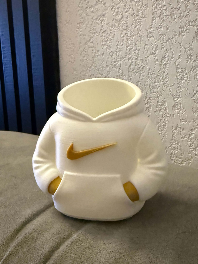 Pot décoratif sweat à capuche imprimé en 3D