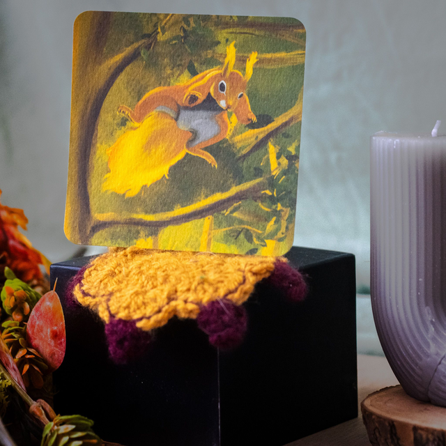 Ecureuil . Illustration - Animaux magique