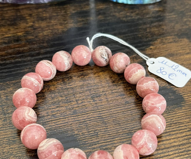 Bracelet de Rhodochrosite