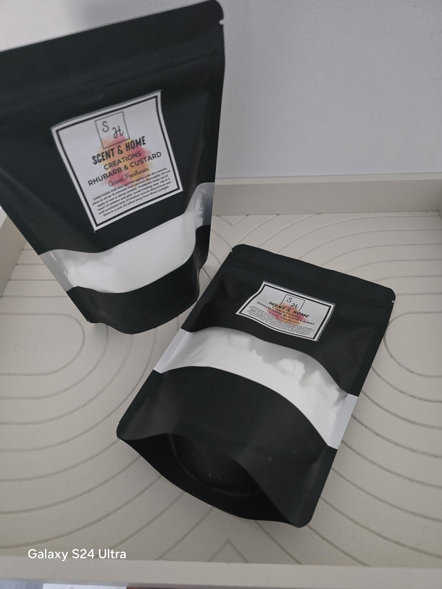 RHUBARB AND CUSTARD CARPET FRESH BAG