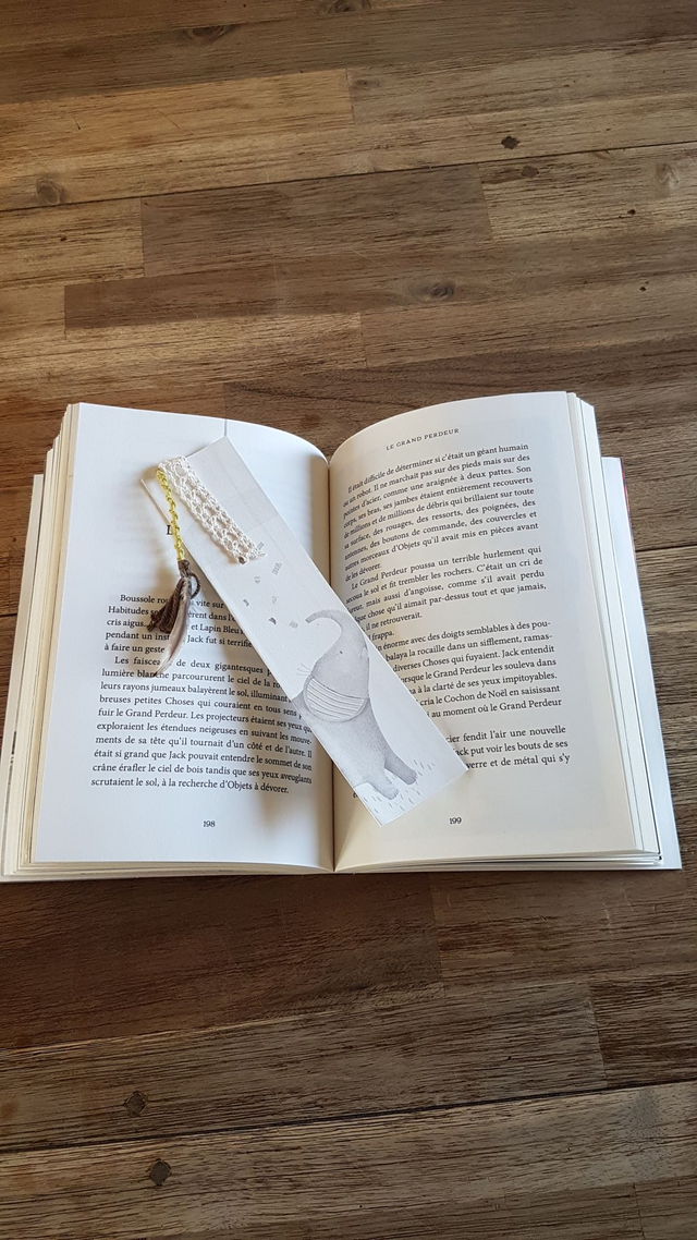 Marque ta page  Elephant