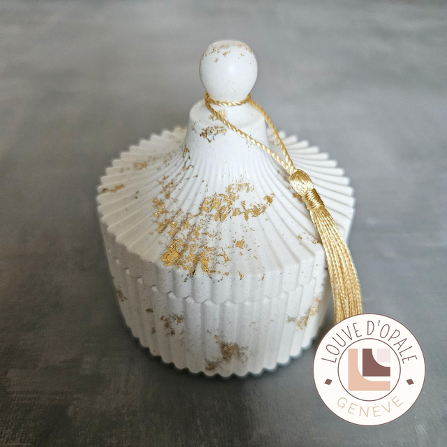 Coffret Ondine - Feuille dorée