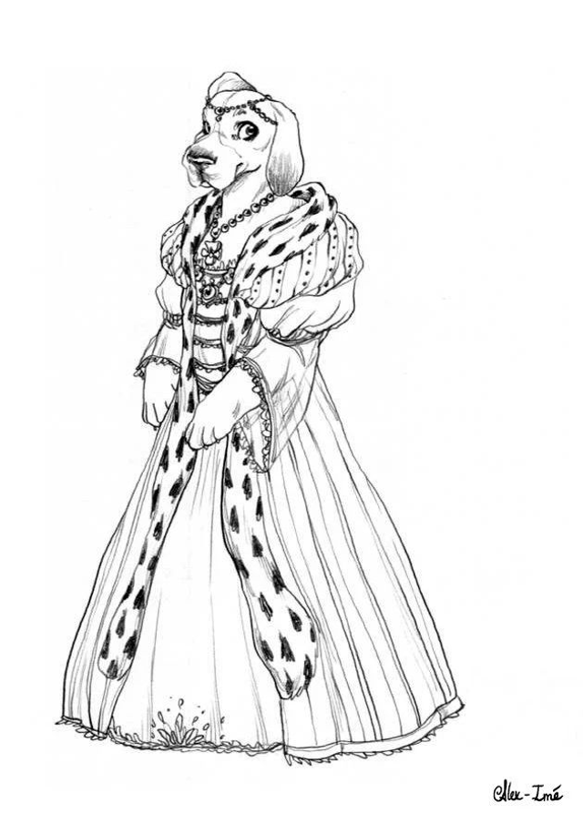 A4, un personnage, noir et blanc - commande d&#039;illustration originale