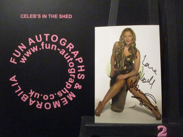 Nicole Faraday Authentic Autographed 6x4 Photograph (FF2)