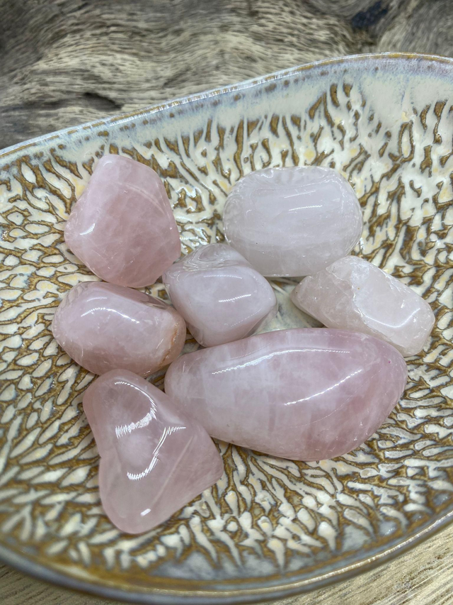 Pierre roulée Quartz rose naturelle - Harmonie et Douceur