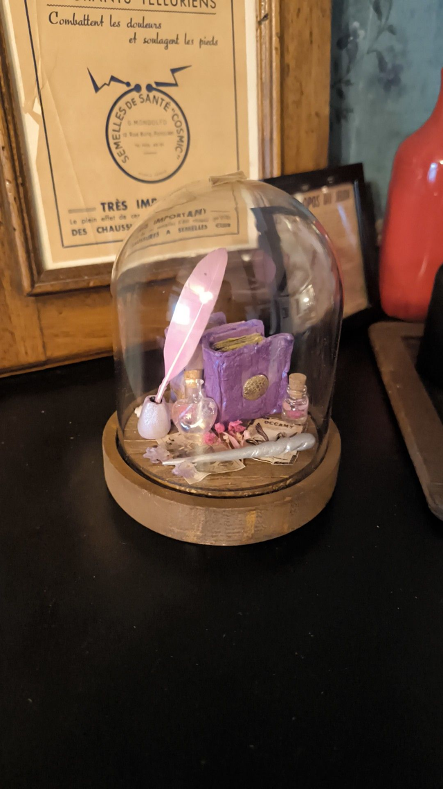 Plumes magique Violetta