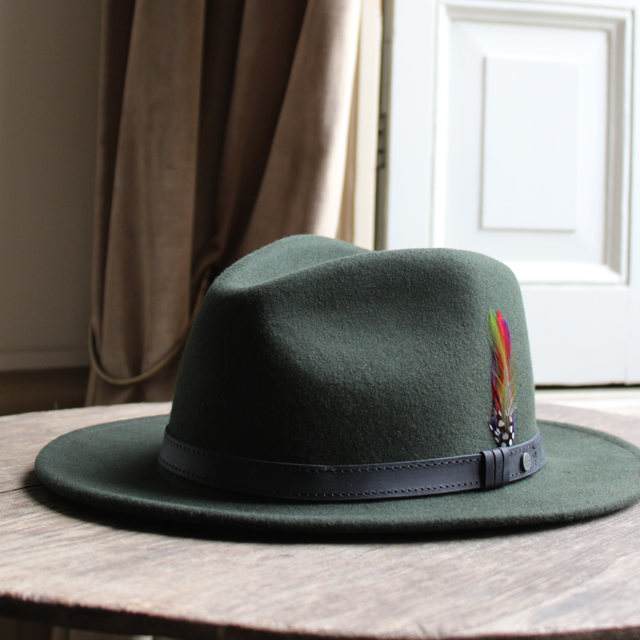 Stetson Traveller Woolfelt Green 