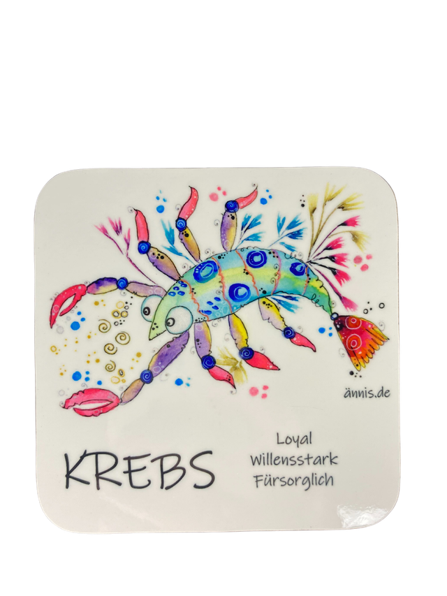 Untersetzer "Sternzeichen - Krebs"
