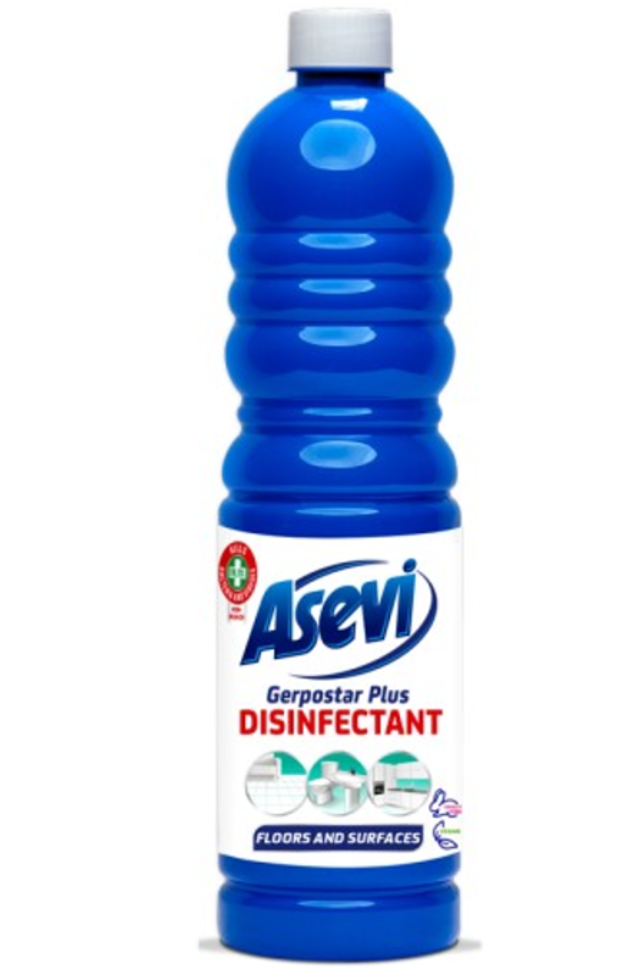 Asevi Gerpostar Plus Disinfectant Floors and Surfaces 1L 
