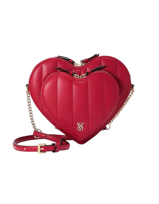 Victoria's Secret Crossbody Doble Corazón 