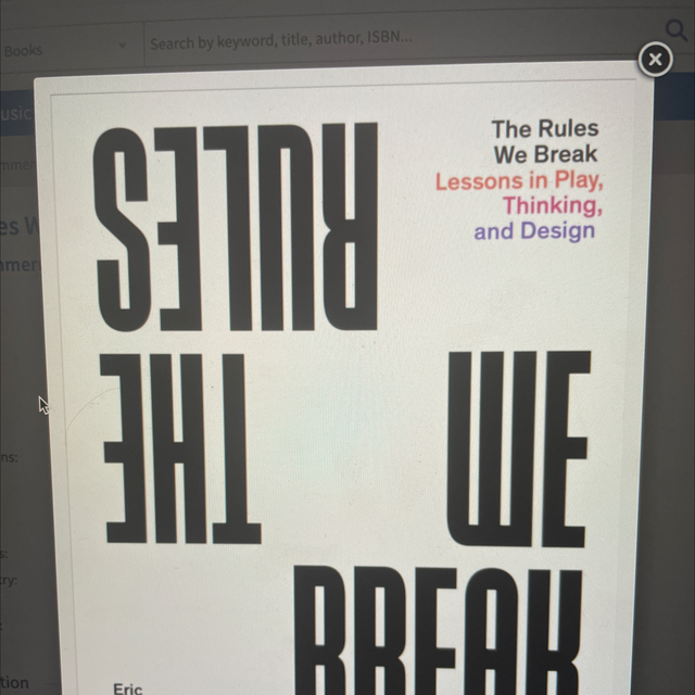 Rules We Break Eric Zinmerman